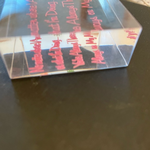 Acrylic Etched Paperweight - Picture 6 of 6